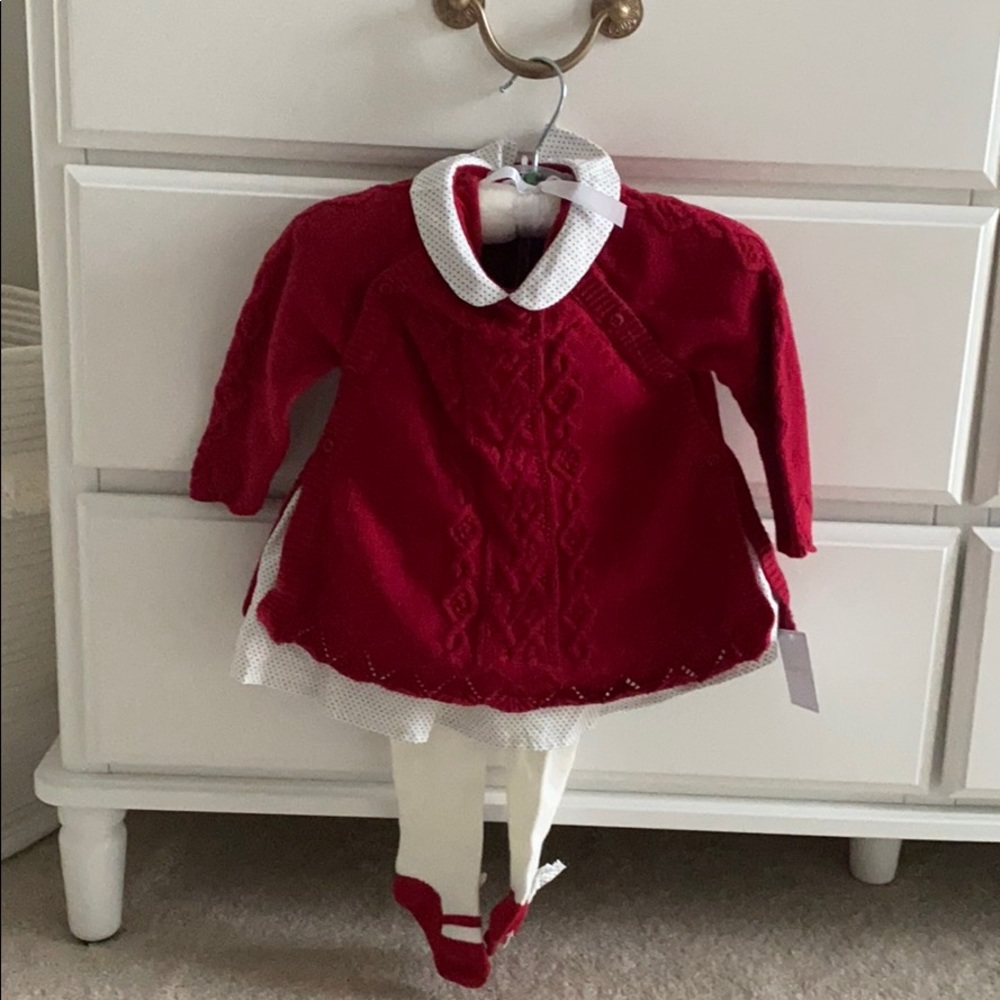 Shabby chic baby dress